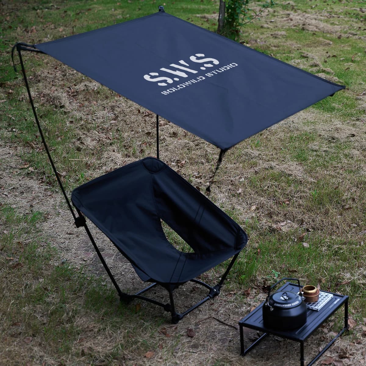 Chaise lune pliante ultra-légère TILLAK pour pêche au sol - Tabouret mesh CORDURA portable