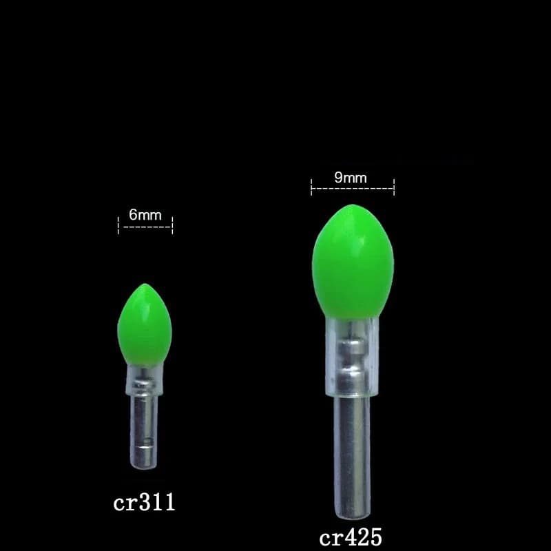 Lot de 3 lampes LED flottantes pour la pêche nocturne, attracteur lumineux Starlight compatible CR425 CR311 J487