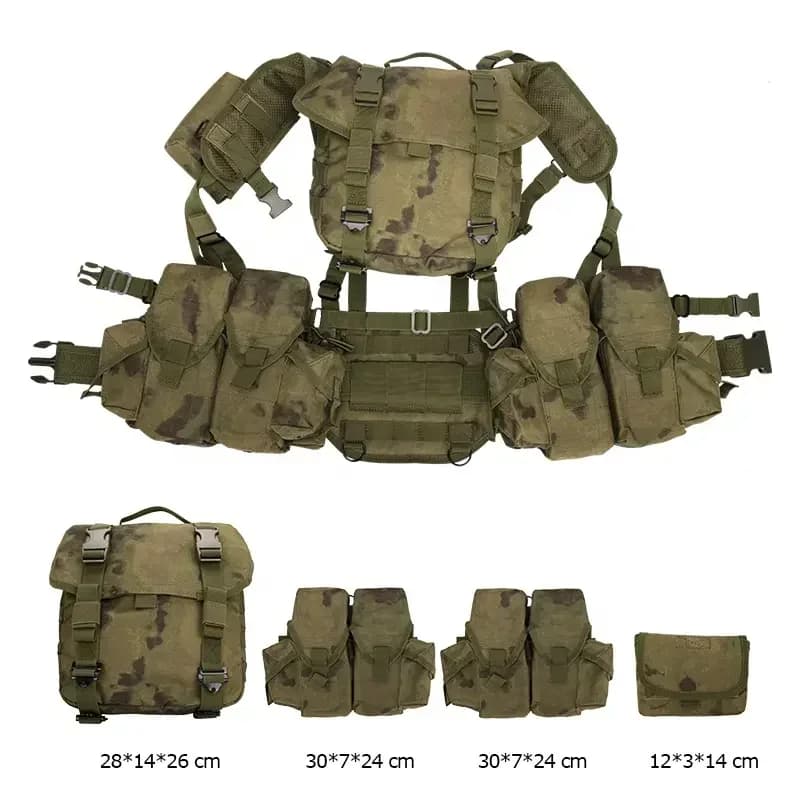Gilet tactique Smersh Forces Spéciales Russes - Équipement chasse randonnée pêche - Veste tactique professionnelle