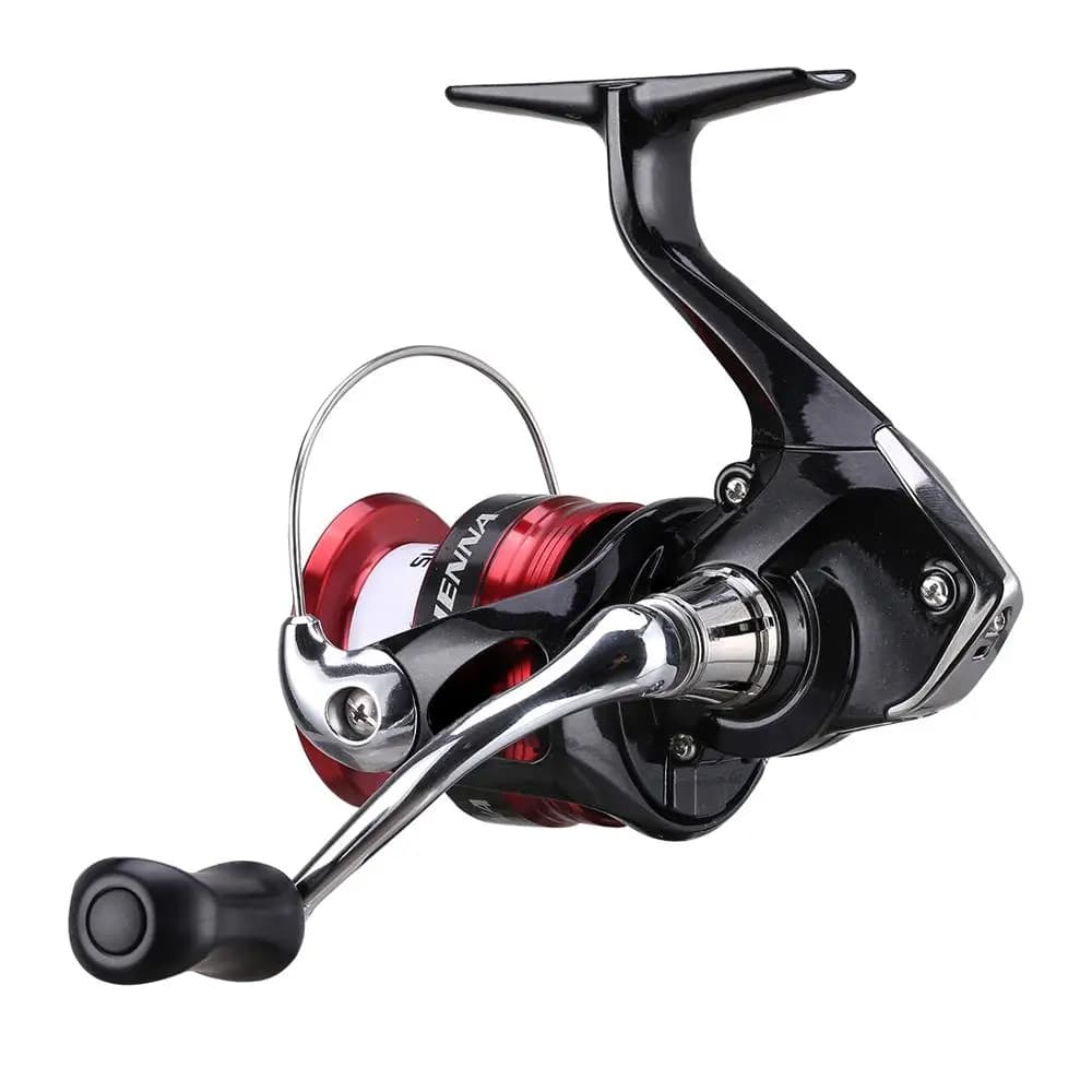 Moulinet de pêche spinning Shimano Sienna 500 à 4000 pour eau douce et mer