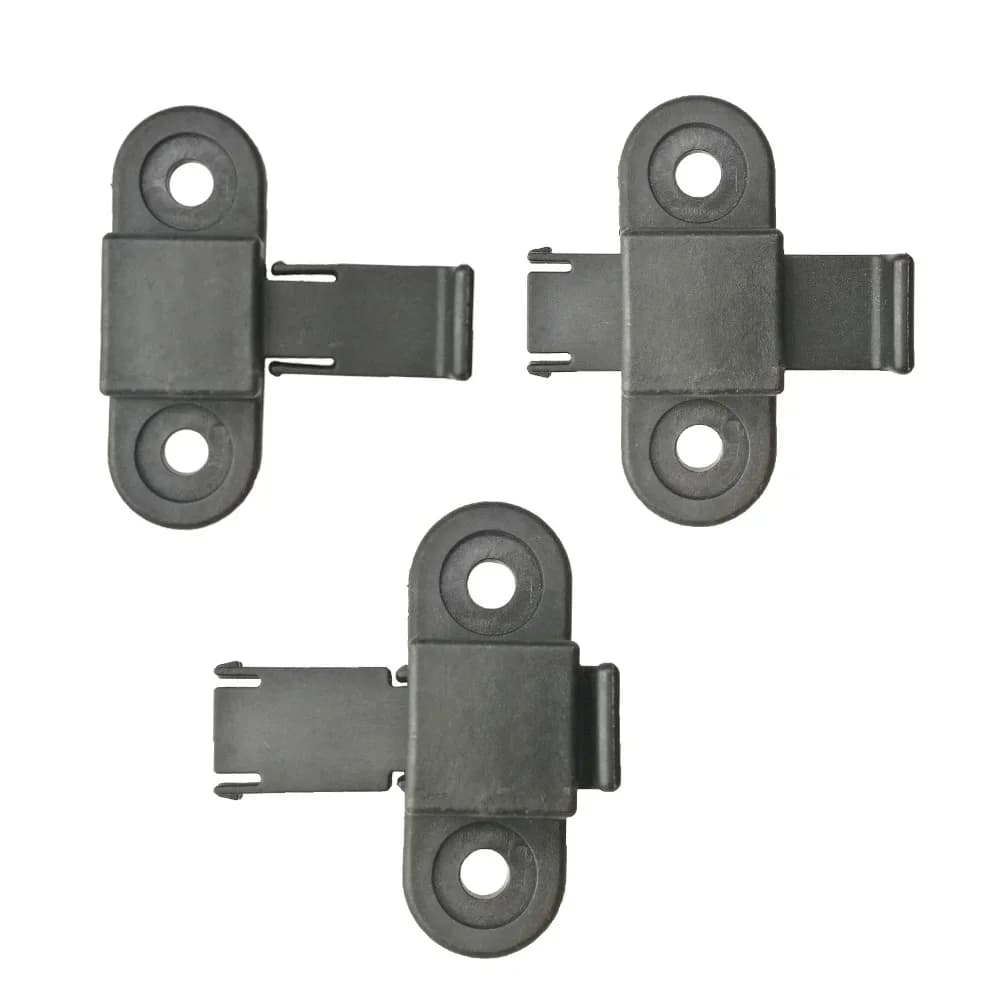 Système de fixation à glissière nylon pour kayak - Boucle de verrouillage pour pédales et pont de pêche