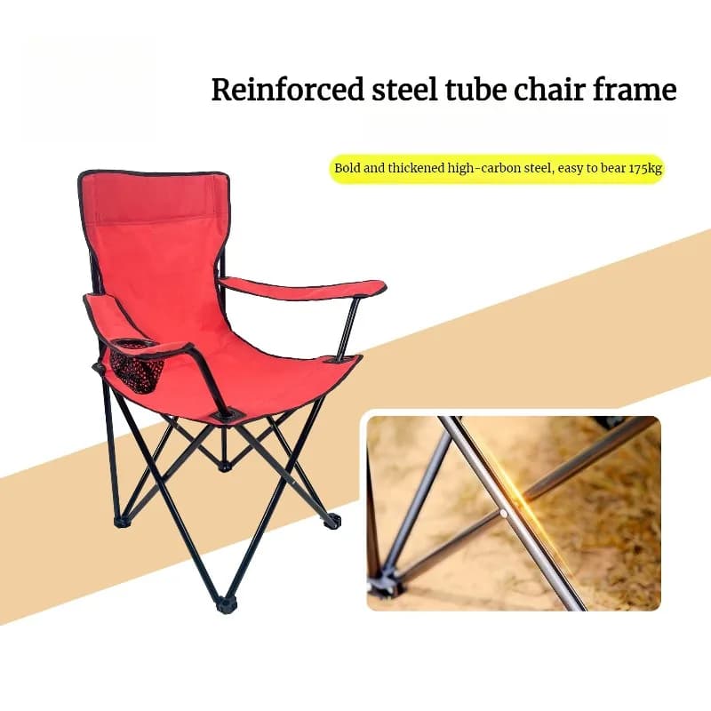 Chaise pliante avec auvent ombrage pour pêche plage camping et loisirs extérieurs
