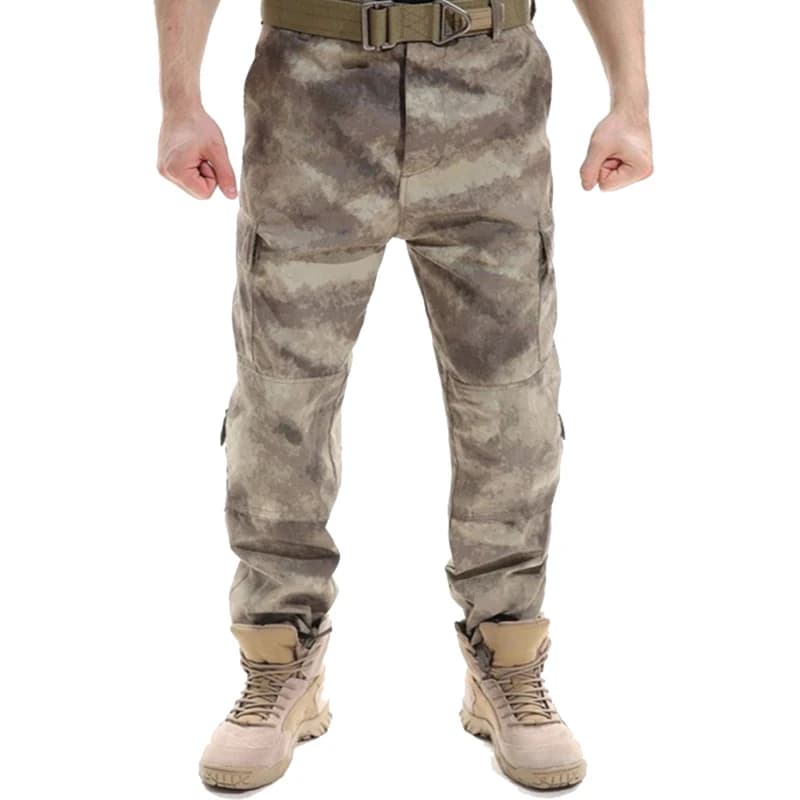 Pantalon camouflage tactique militaire multicam pour pêche, chasse et escalade