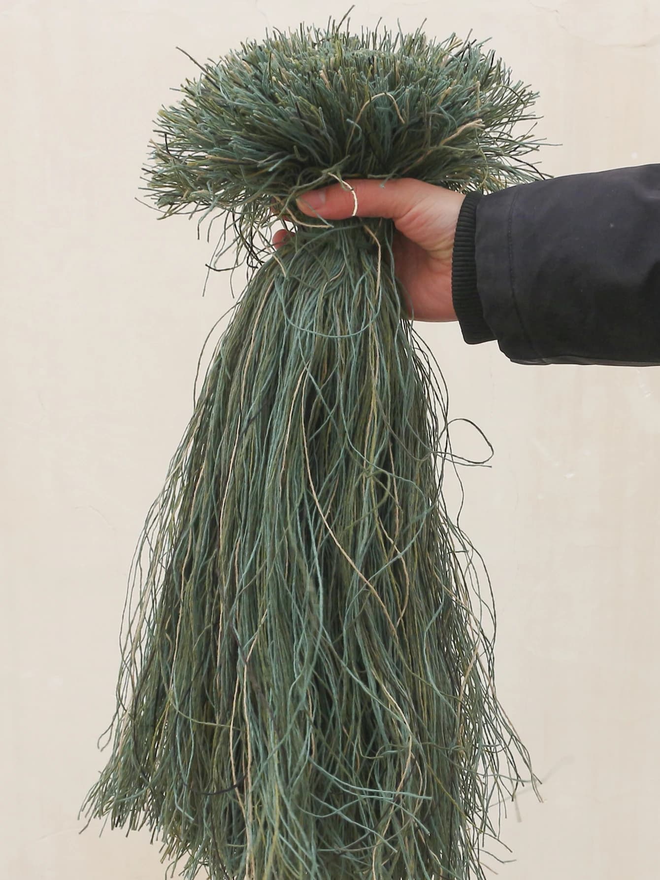 Fil camouflage DIY pour costume ghillie - Laine synthétique réparation tenue pêche chasse