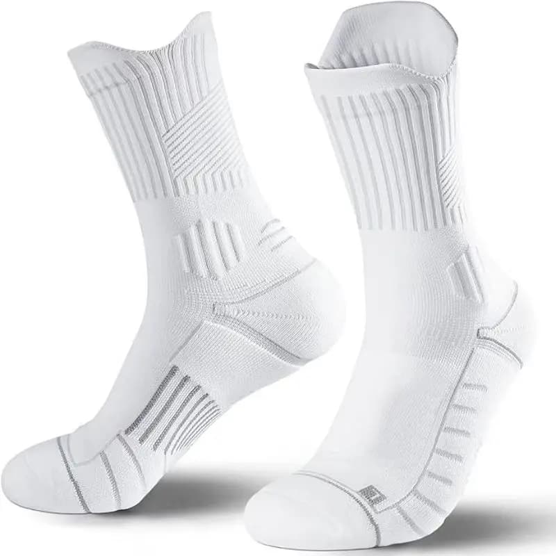Chaussettes sport professionnelles haute élasticité - Semelle renforcée stabilité pour pêche technique