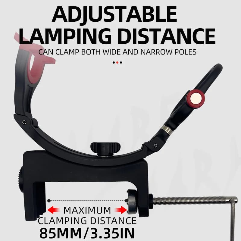 Support de canne bateau réglable double tête - Porte-canne pour pêche embarquée et pontons