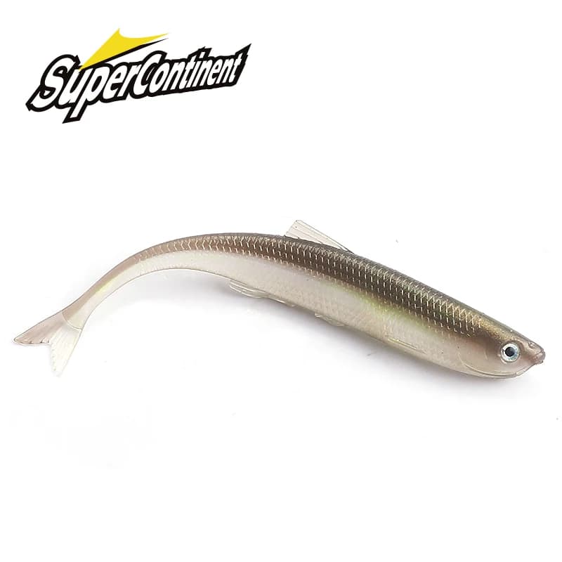 Leurre souple ShadTeez 60mm 80mm pour perche, brochet et sandre, leurre de pêche carnassier avec yeux 3D