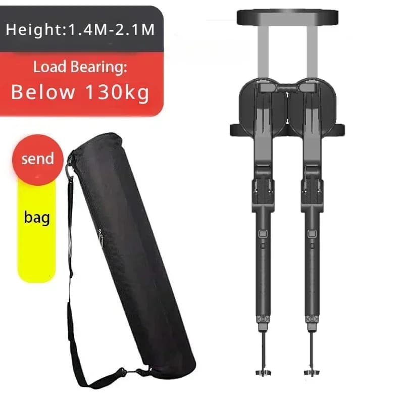 Chaise pliante exosquelette portable pour pêche, sport et voyage capacité 130kg