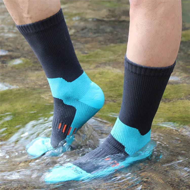 Chaussettes étanches respirantes unisexe nouveauté ski randonnée trekking pêche
