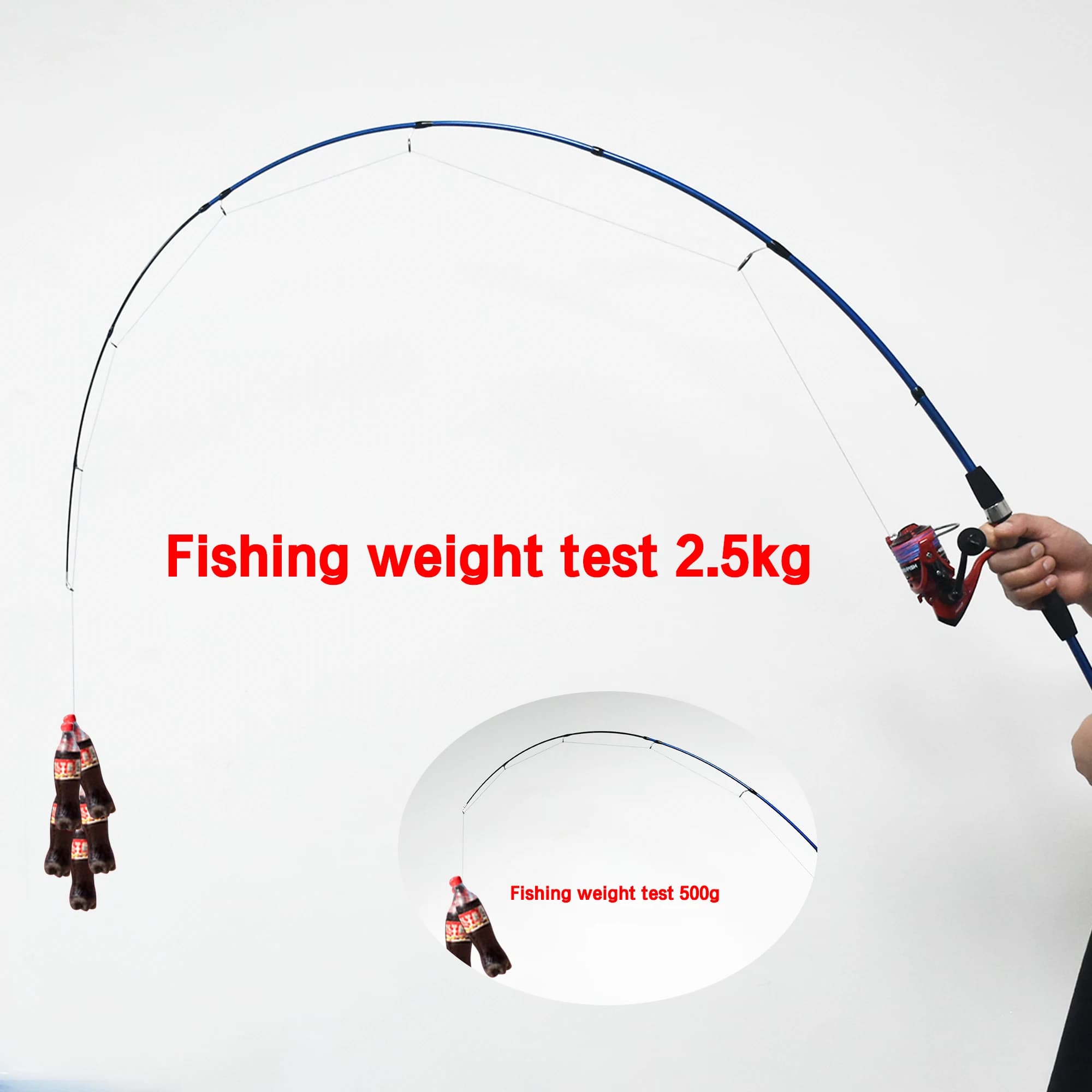 Canne casting voyage BIUTIFU 4/5 sections 1.8/2.1m carbone ultralégère 5-20g, action rapide pour leurres