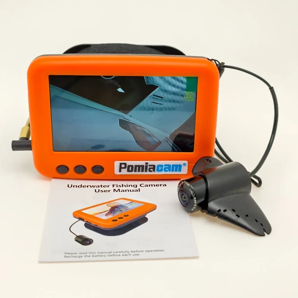Caméra sous-marine CR110-4HCS 4.3 pouces HD avec batterie 4000mAh et câble 15m/30m IP68 étanche