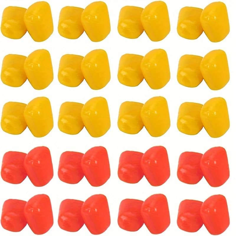 200 appâts souples saveur maïs - Leurres flottants pour carpe avec boîte de rangement pratique