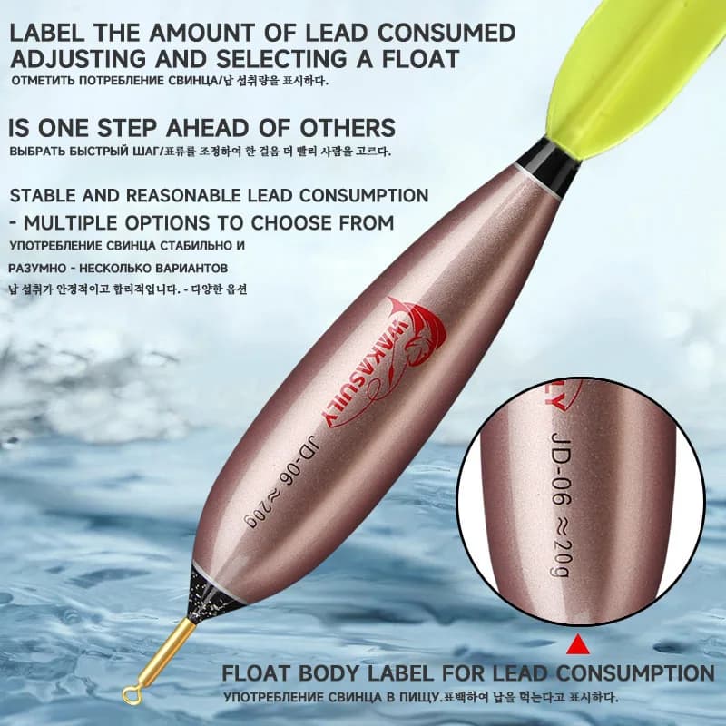 Flotteur électronique LED lumineux 3 couleurs pour la pêche de nuit 2025, équipement de pêche visible et attrayant