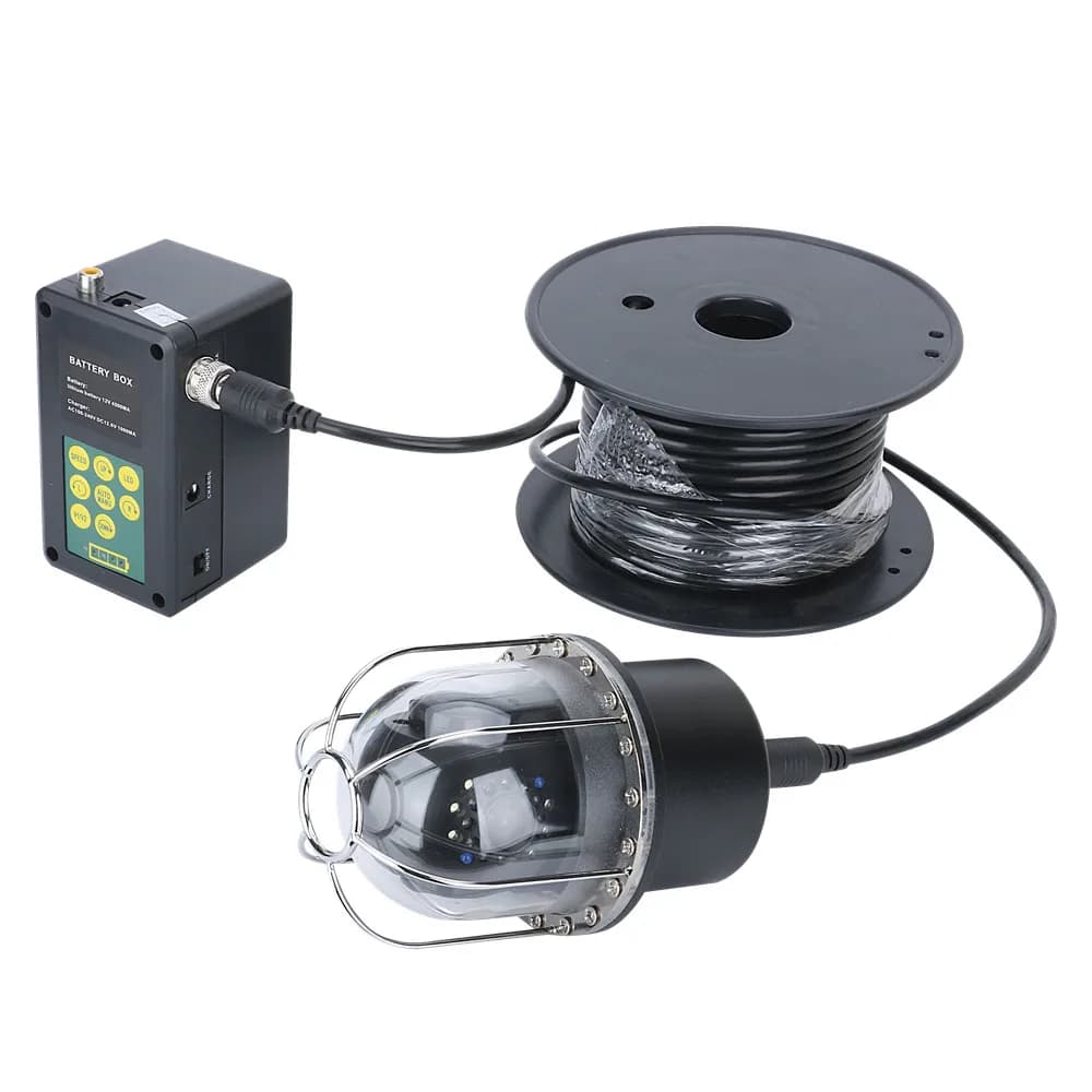 Accessoires caméra de pêche GAMWATER 100m câble - Écran HD 10 pouces pour FX10 FX9D FX7D vision sous-marine