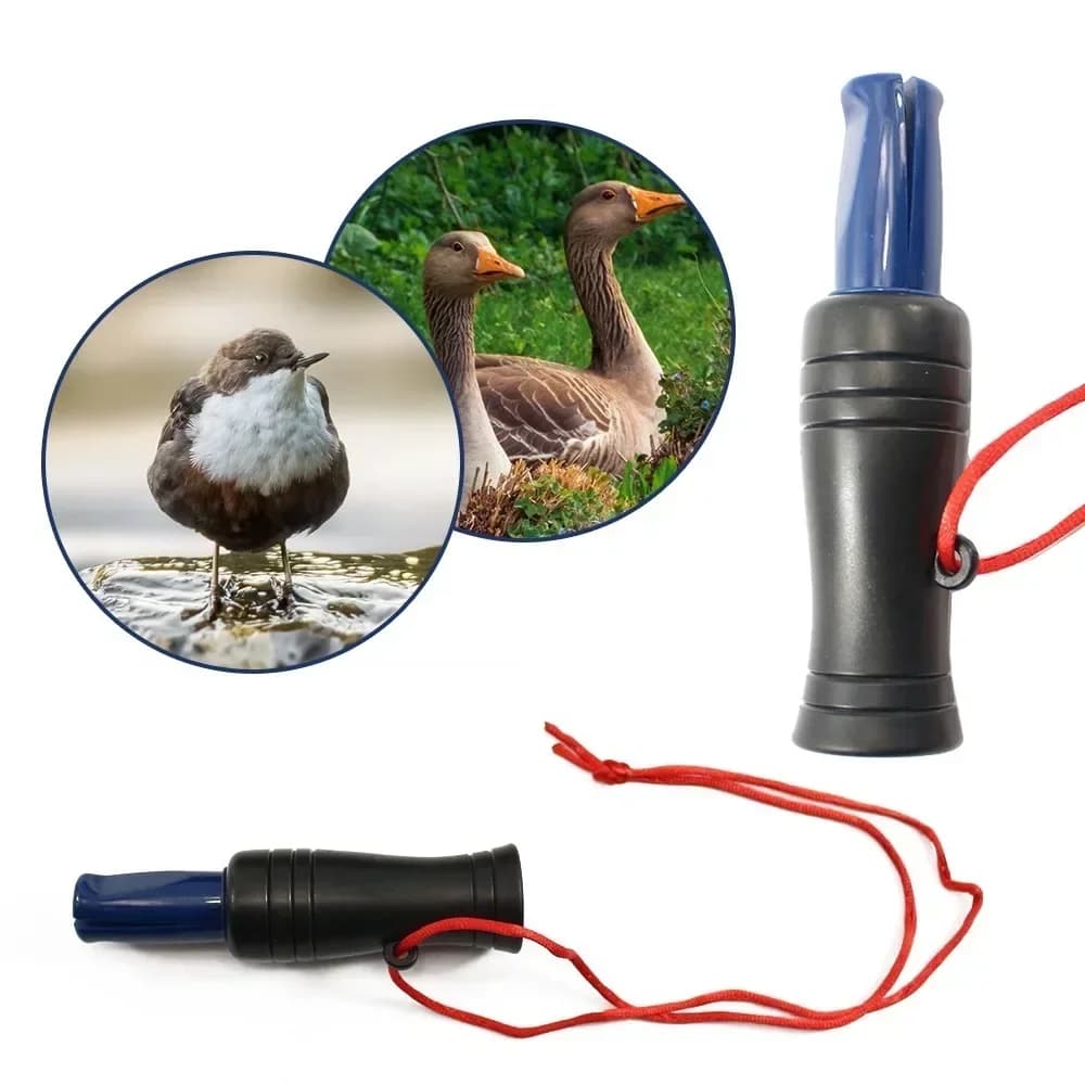 Sifflet appel canard ABS pour chasse - Leurre réaliste commandant de canards son puissant outdoor