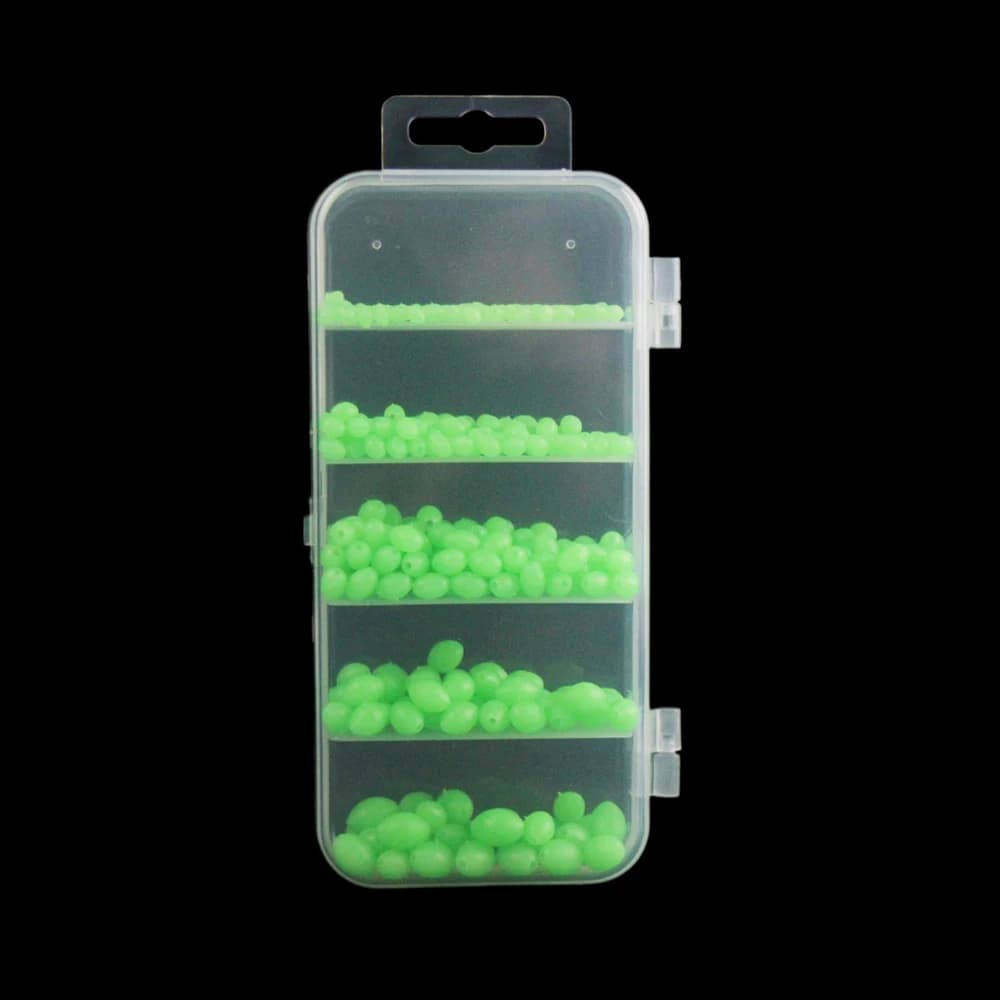 375 perles lumineuses et leurres souples brillants pour pêche nocturne en mer