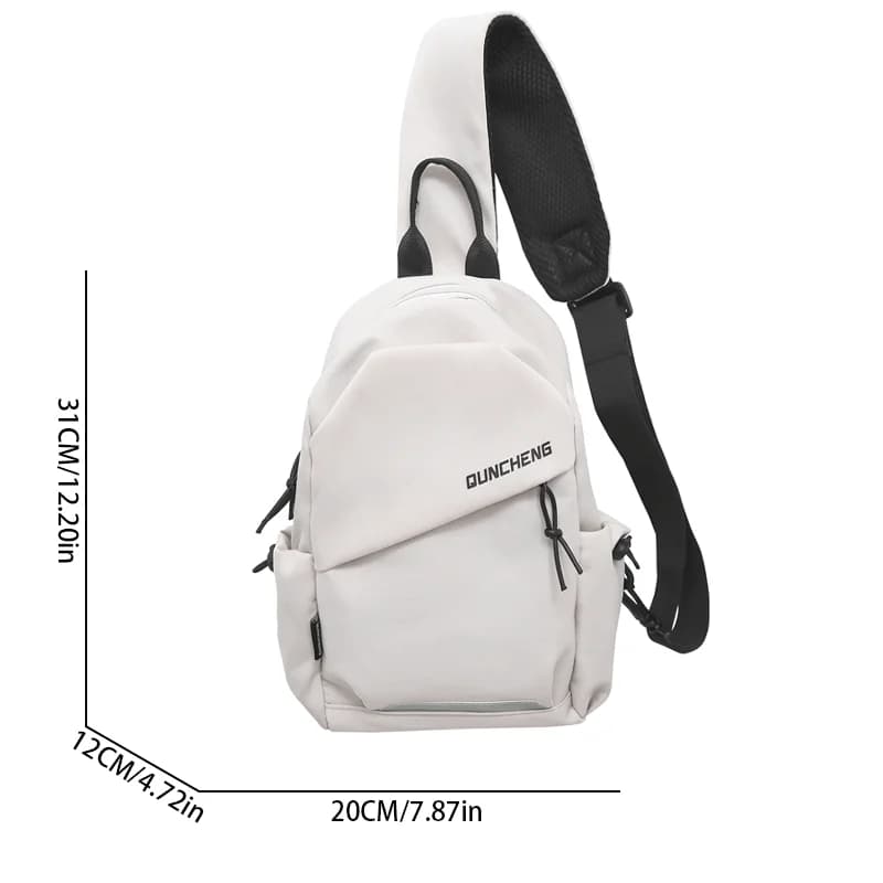 Sac bandoulière sport cyclisme randonnée - Petit sac poitrine homme femme tablette léger montagne