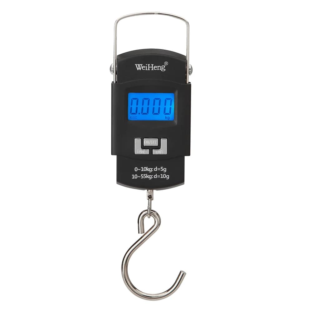 Balance digitale portable 50kg/5g double précision avec rétroéclairage pour pêche - Pèse-électronique haute précision