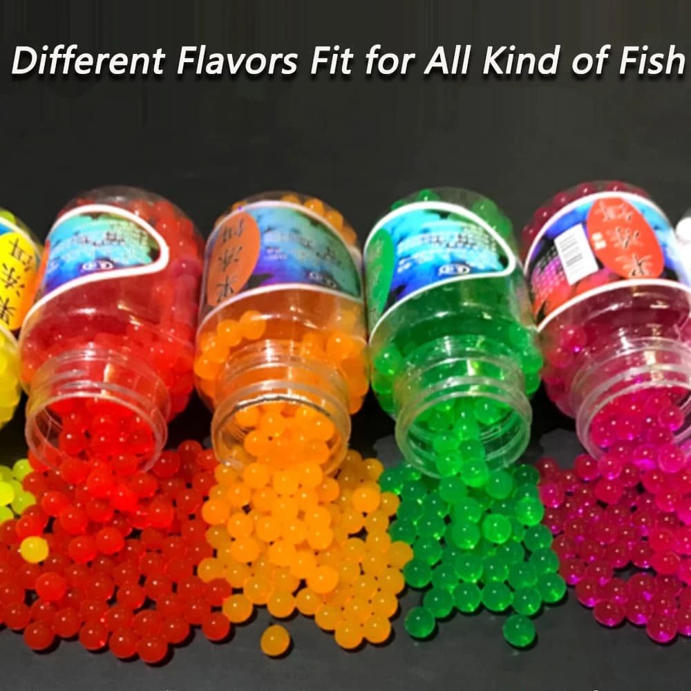 Appât souple Jelly Lure 300PCS - Arôme poisson pour carpe, nutrition optimale et attractivité maximale