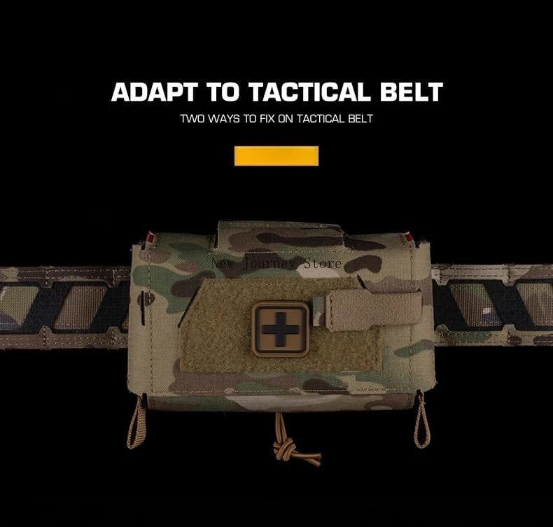 Pochette médicale tactique IFAK MD2 pour pêche - Kit premier secours molle compact