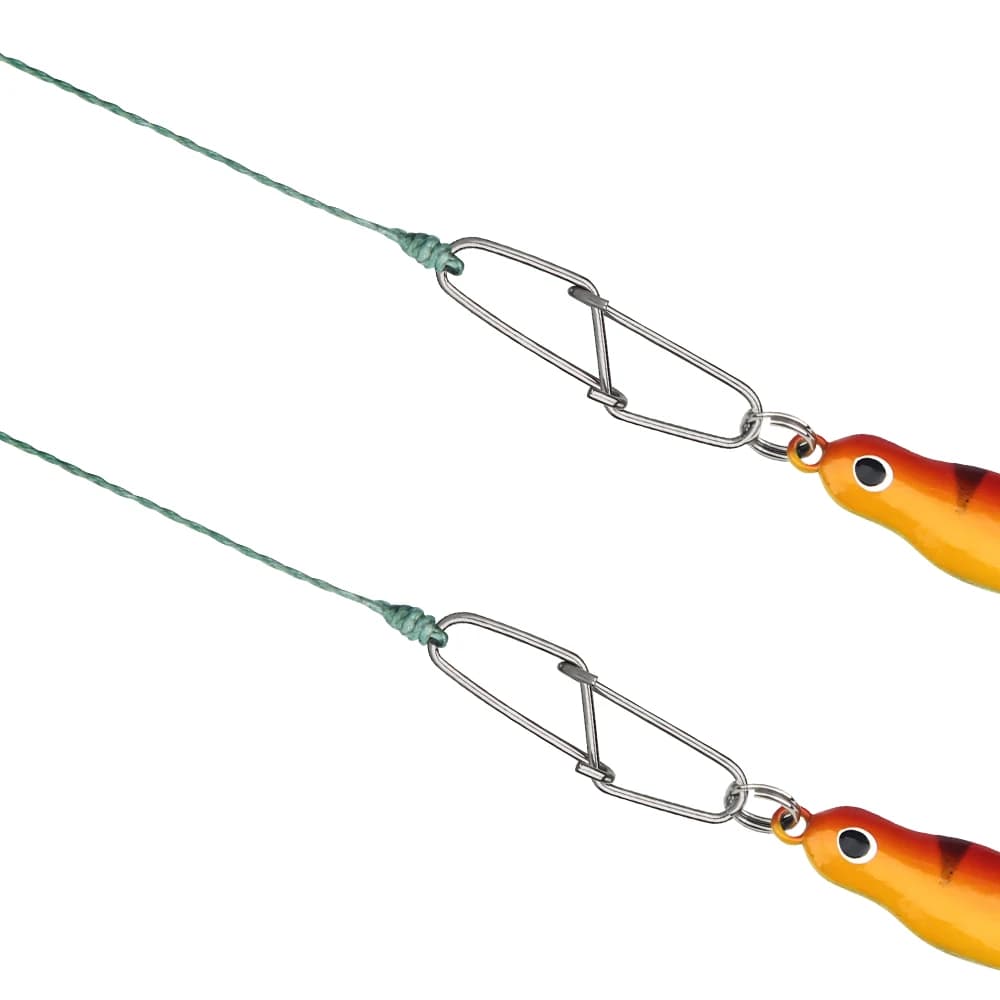 Diamant Pin Fishing Swivel Snap DNDYUJU 50-100 Pièces Acier Inoxydable Connecteur Leurres Accessoires