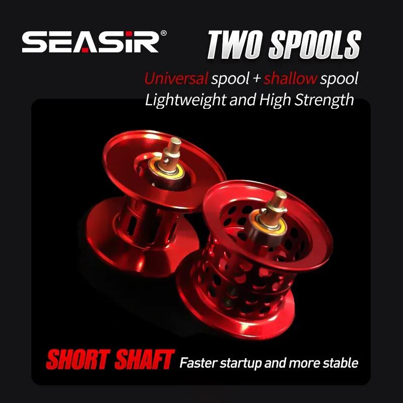 Seasir Mansory Baitcasting Fishing Reel 146g Ultralight Carbon 11+1 7.3:1 HS Rat