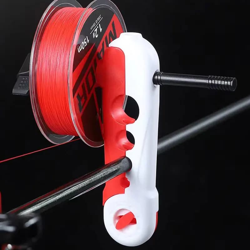 Enrouleuse ligne pêche portable ABS - machine à bobiner moulinet casting et spinning pratique