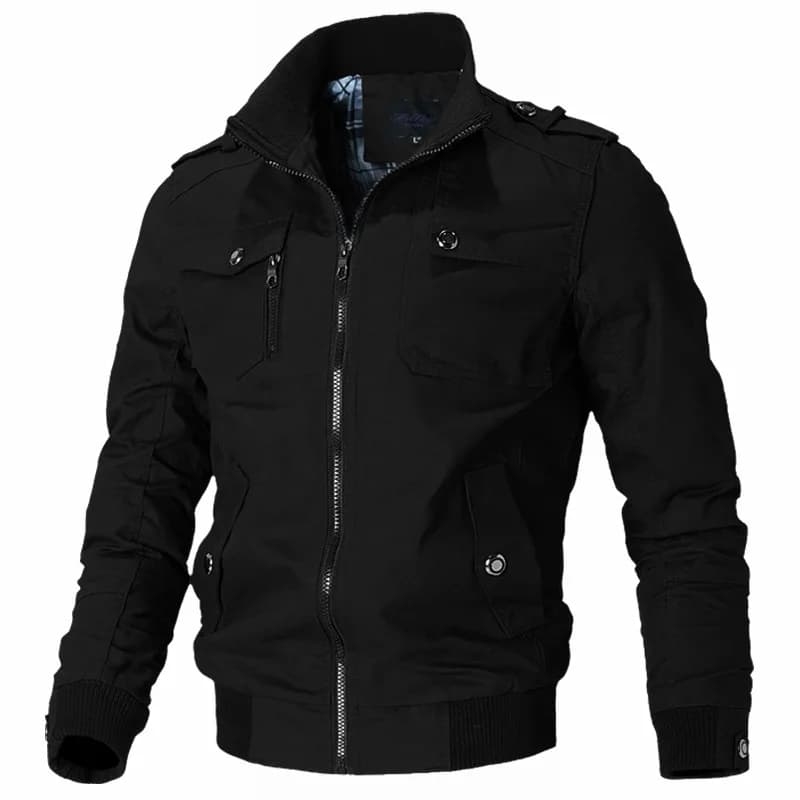 Veste militaire pêche travail doublée polaire tendance mode homme printemps automne