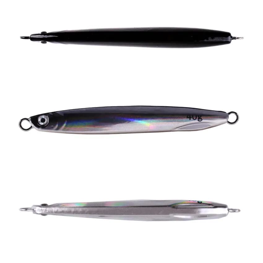 Cuiller métallique coulante Aorace 10G à 40G - Leurre jigging shore casting - Appât artificiel pesca