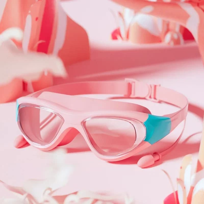 Lunettes de natation MYOPIA -150&-400 enfants anti-buée étanches HD professionnelles piscine mer
