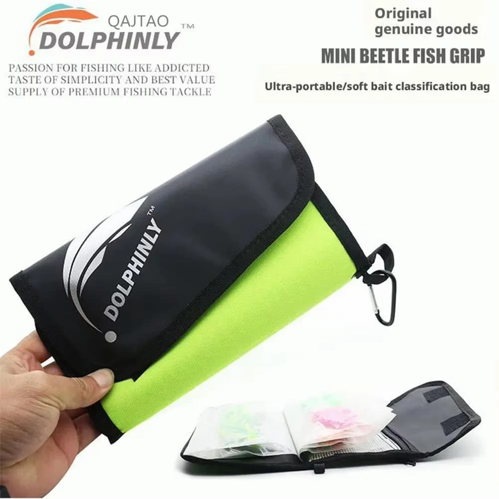 Sac de pêche grande capacité multi-compartiments pour leurres souples et durs, tissu haute densité imperméable