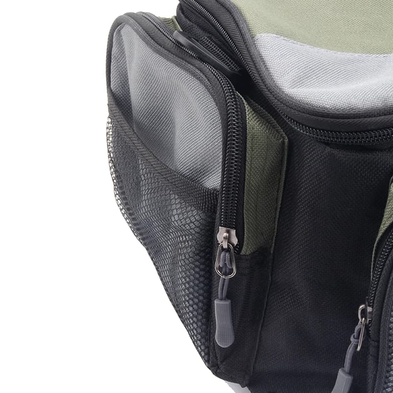 Grand sac pêche multifonction JSFUN Oxford : rangement moulinets et outils grande capacité