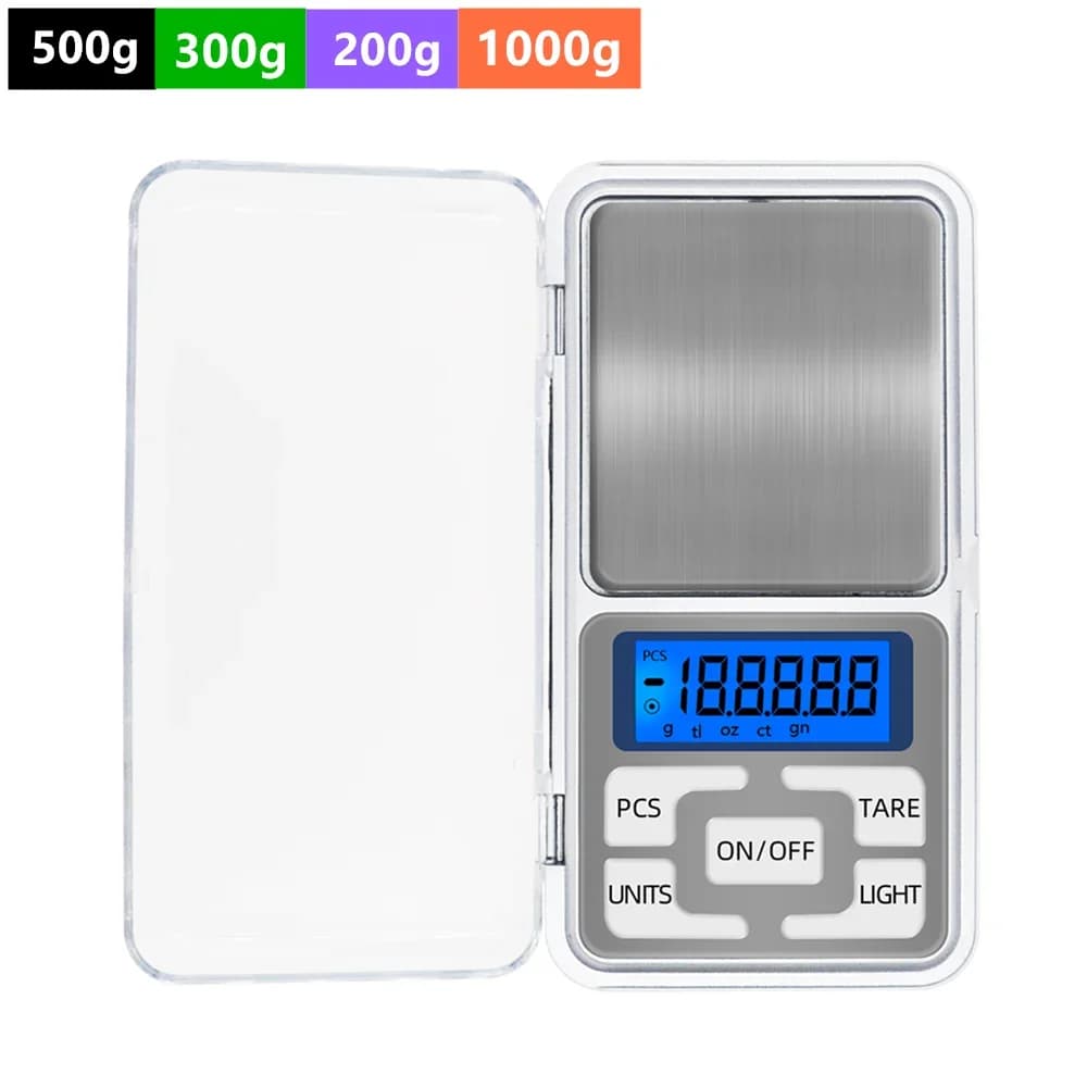 Balance de précision poche 0.01g 100g à 1000g digitale pour pêche pesée appâts plombs amorce et bijoux