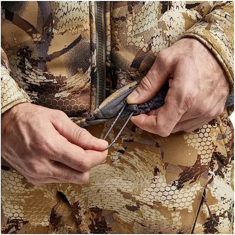 Veste de chasse imperméable homme - Couche intermédiaire 3 couches - Vêtement technique pêche extérieur