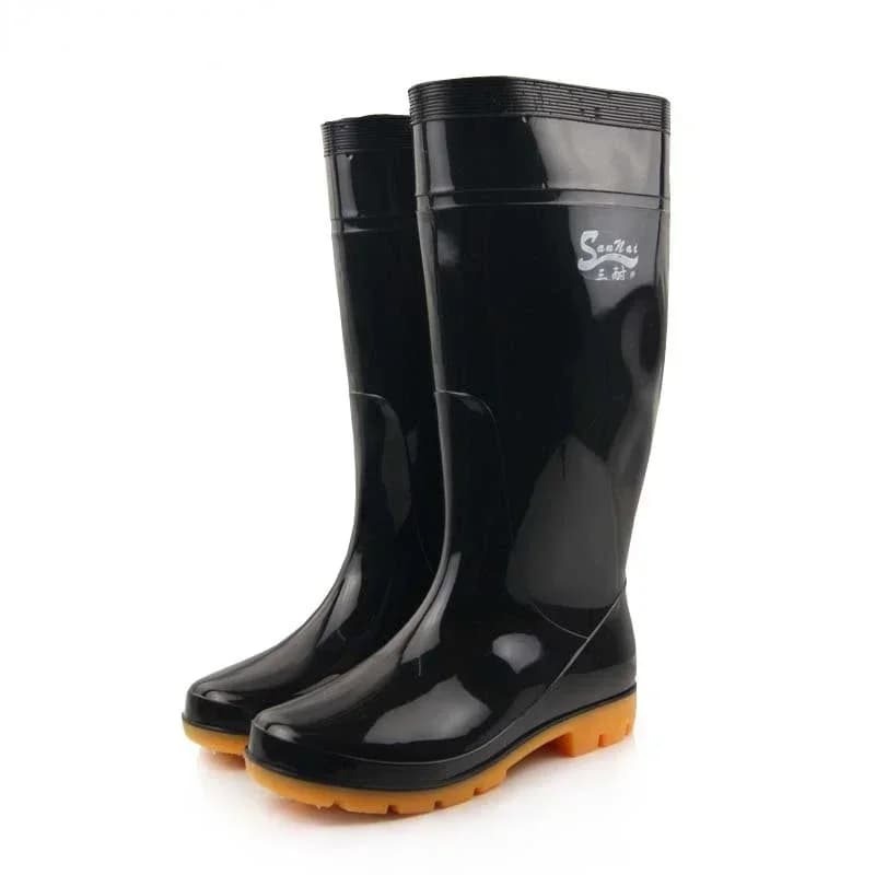 Bottes de pêche PVC grande taille homme imperméables 48 à 52 tailles grandes pêche travail extérieur