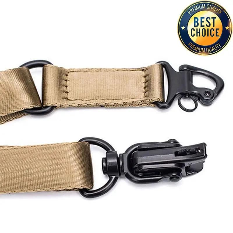 Bretelle fusil MS2 Tactics réglable double point - Accessoire pêche sécurité multifonction
