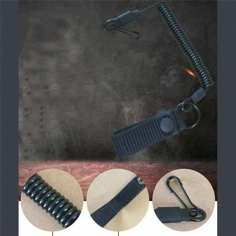 Lanière élastique rétractable anti-perte pour clés et téléphone - Accessoire pêche pratique
