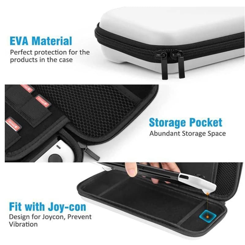 Sac de transport étanche pour Nintendo Switch - Rangement voyage portable et durable pour console