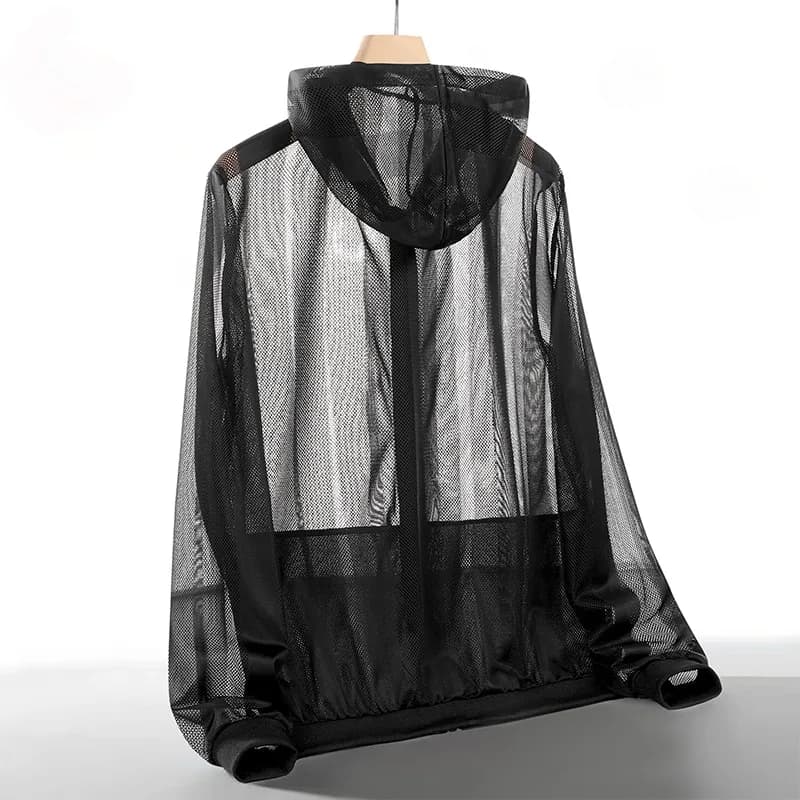 Veste UV pêche CHUJIE UPF 50+ homme - Protection solaire légère et respirante pour pêche en mer