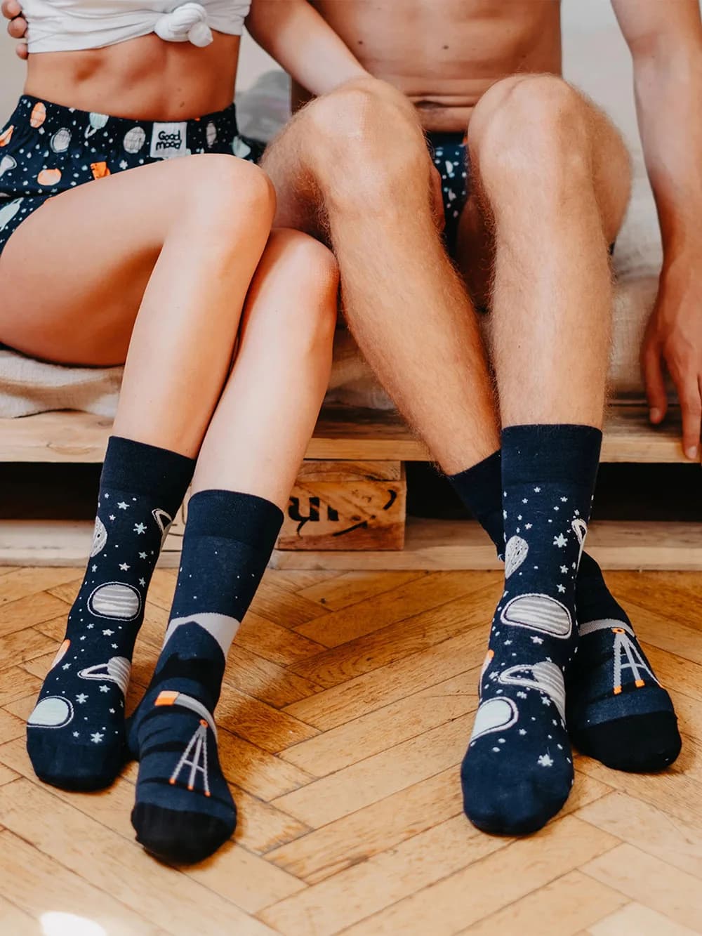 Chaussettes drôles motifs nourriture tube long pour skateboard casual hommes femmes originales