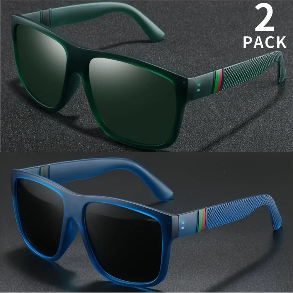 Lunettes de pêche polarisées vintage pour hommes - Conduite et détection des poissons optimisées