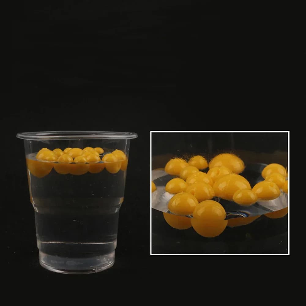 20 perles flottantes TPR rouge jaune pêche carpe 8mm 10mm 14mm accessoires montages
