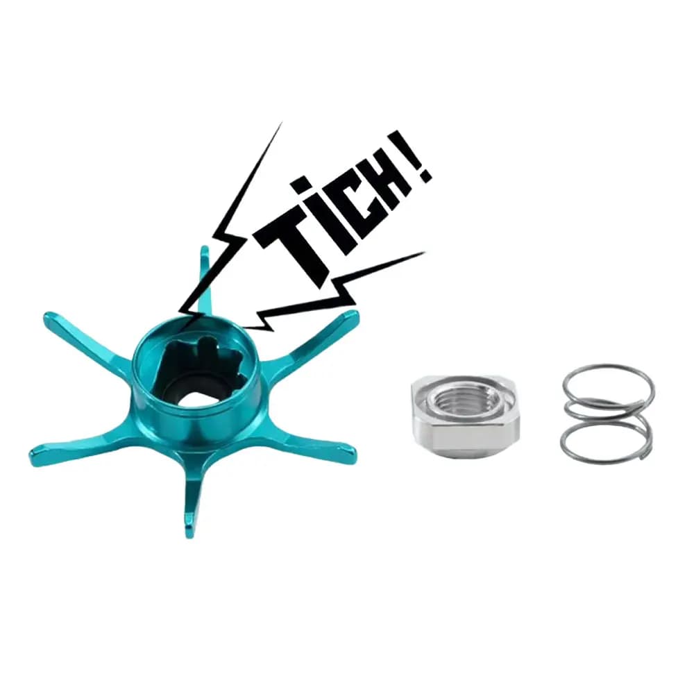 Étoile de frein hexagonale pour moulinet casting - Pièce détachée pour KASTKING, LURESTAR, FISHBAND, TAKUMA