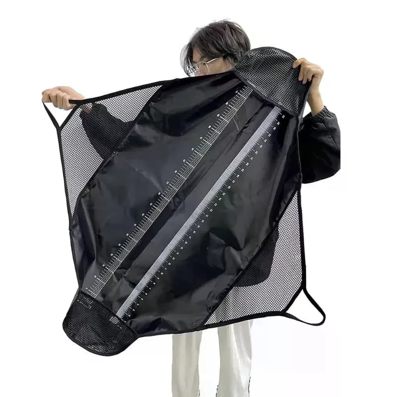 Filet de pesée pliable pêche épuisette balance digitale sac de protection mat de réception poisson