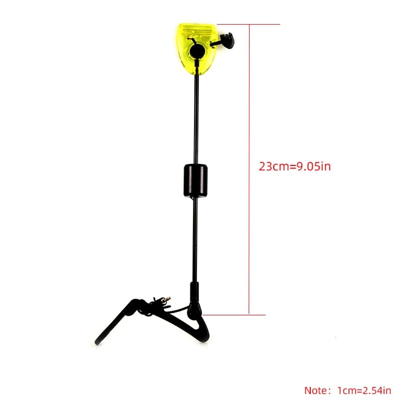 Set swinger LED illuminé pour pêche avec étui zip - Indicateur de touche complet transportable