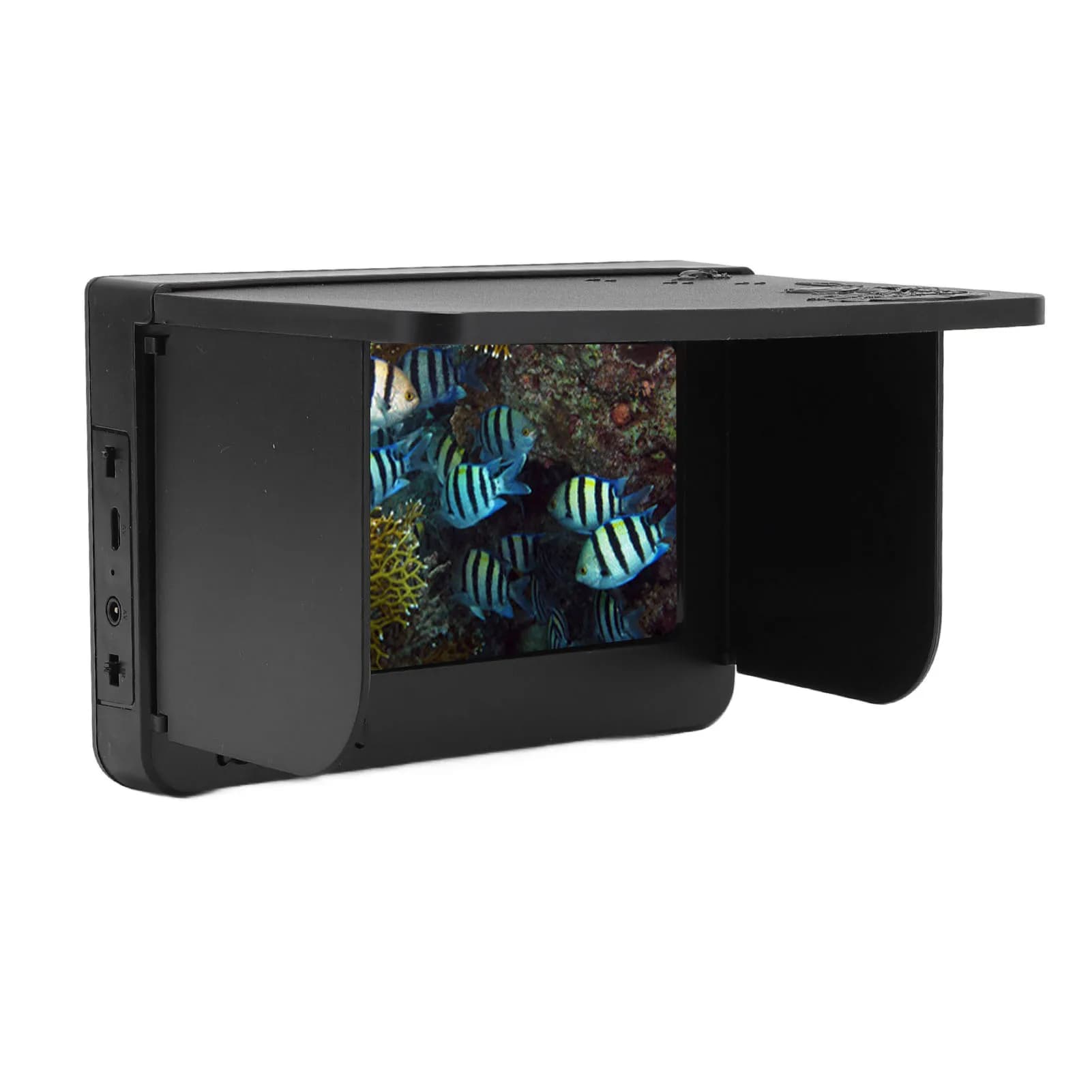 Écran de visualisation 5 pouces IPS 1500cd pour caméra de pêche avec connexion AV 3.5mm haute luminosité