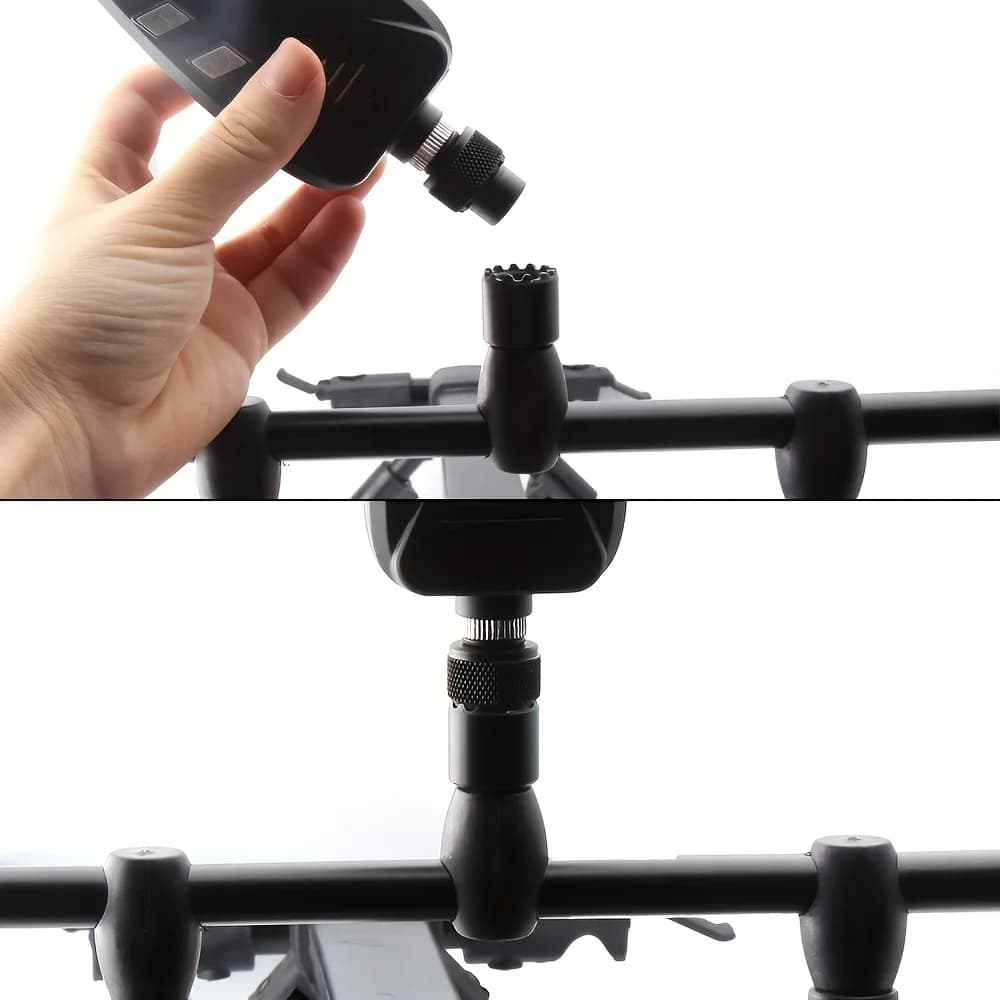 Connecteur magnétique pour support canne pêche - Adaptateur rapide M3/8 pour alarmes de touche