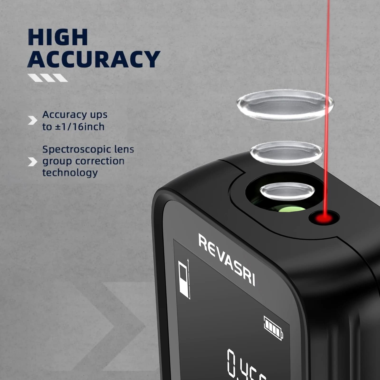 Télémètre laser professionnel 50M/80M/120M - Outil de mesure fiable pour pêche précise