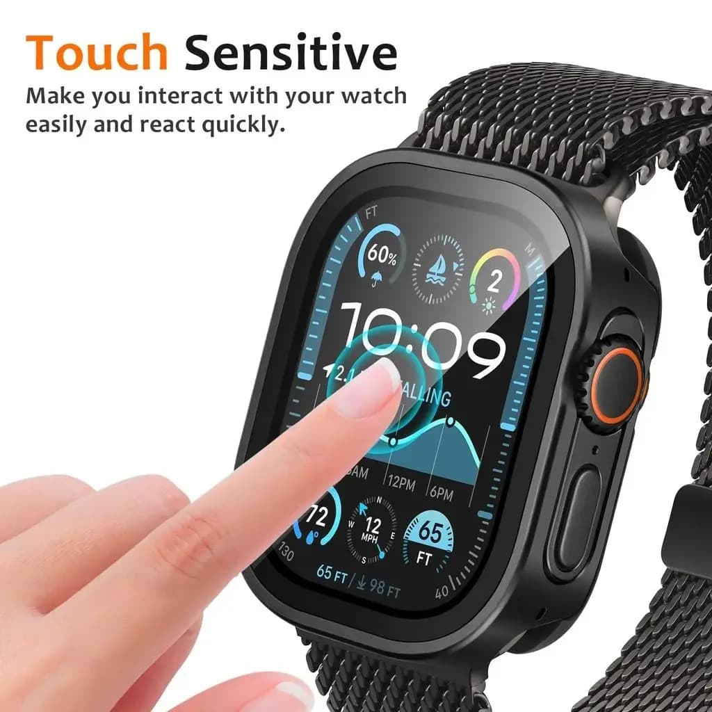 Étui métal aluminium étanche protection complète Apple Watch Ultra 3 49mm 11 10 46mm