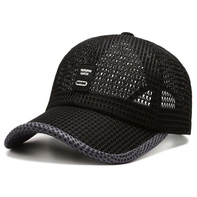 Casquette mesh respirante été pêche extérieur dad hat trucker snapback homme femme 2023